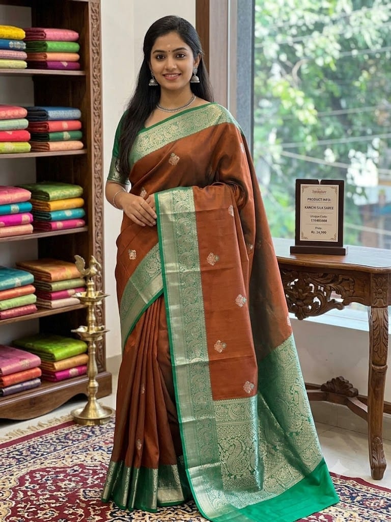Pure Kanchipuram Silk Saree