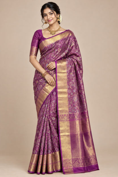 Pure Kanchipuram Silk Saree