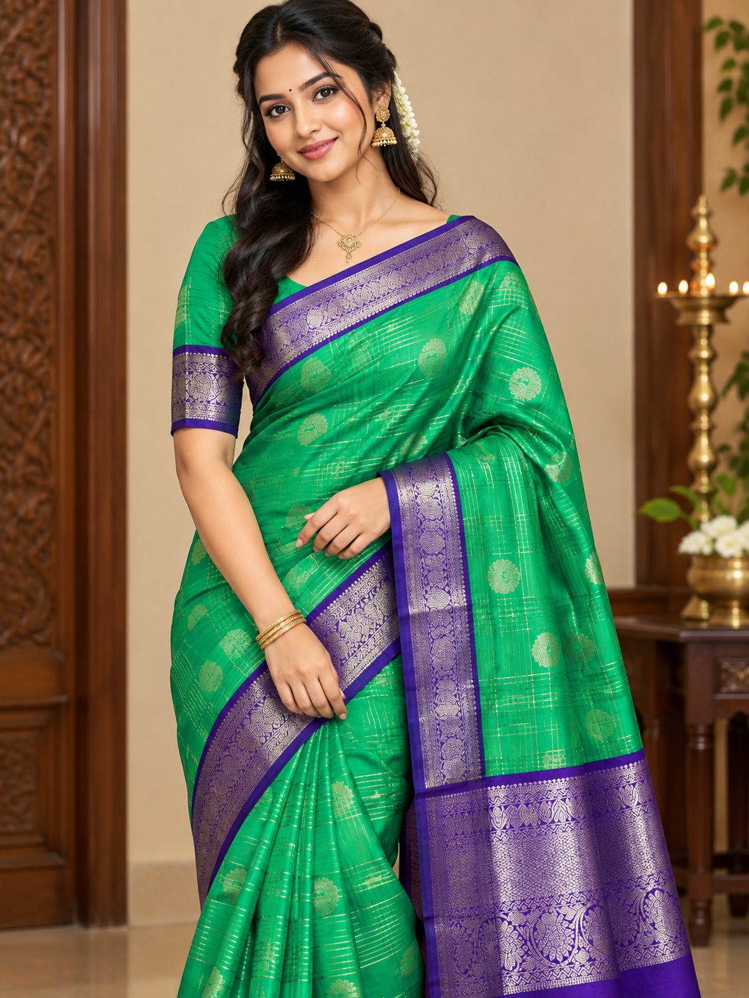 Pure Kanchipuram Silk Saree