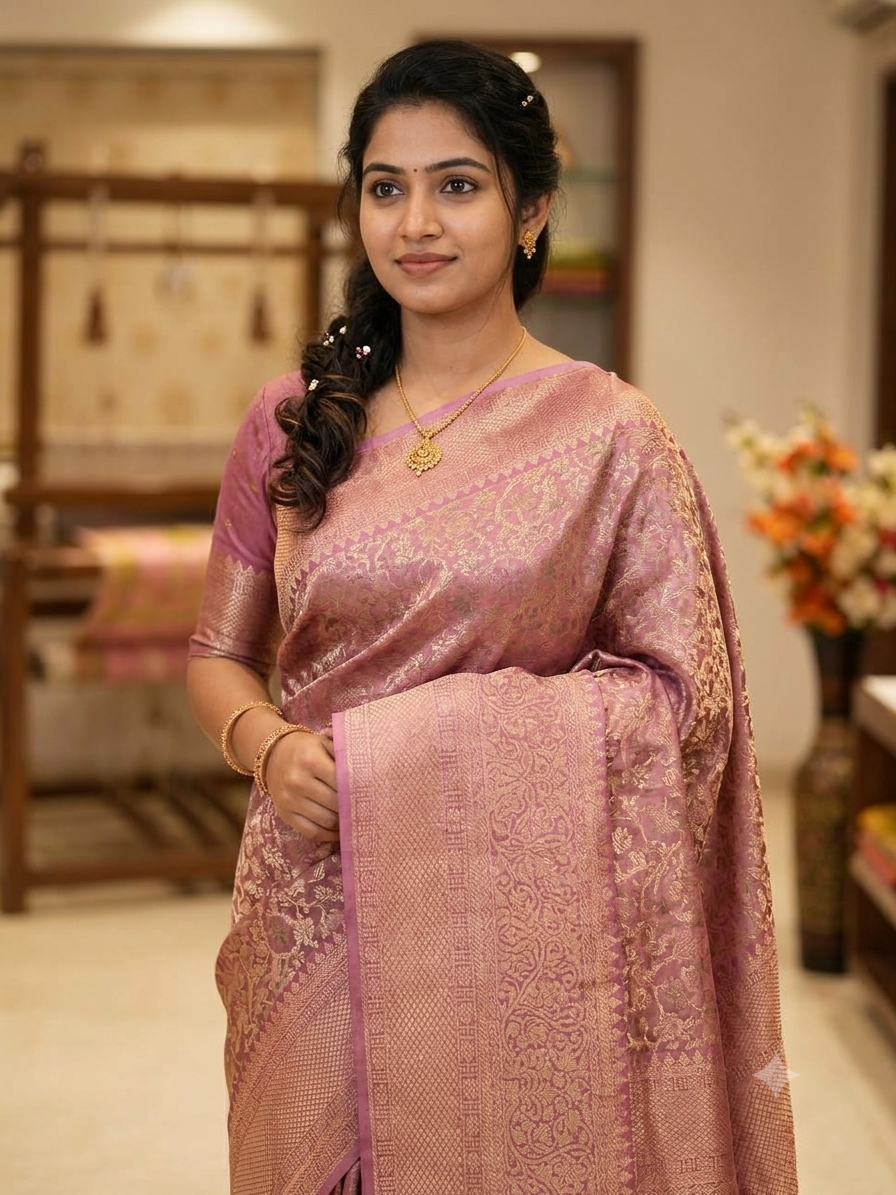 Pure Kanchipuram Silk Saree