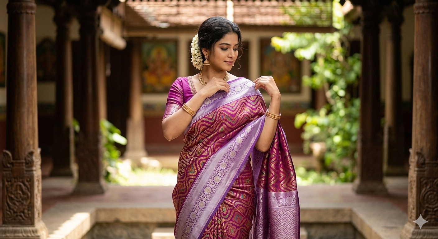 Pure Kanchipuram Silk Saree