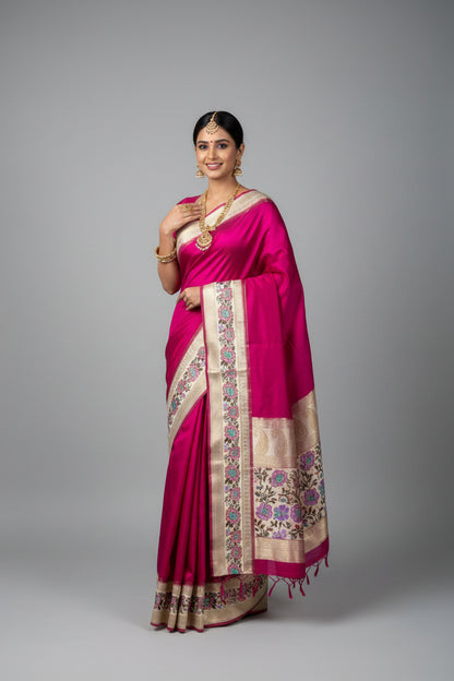 Artificial / Mix Crape Sarees