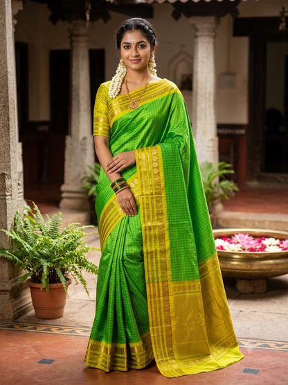 Pure Cotton Silk Saree