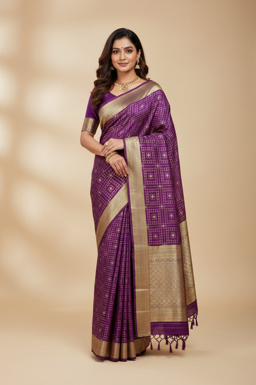 Pure Mysore Silk Saree.