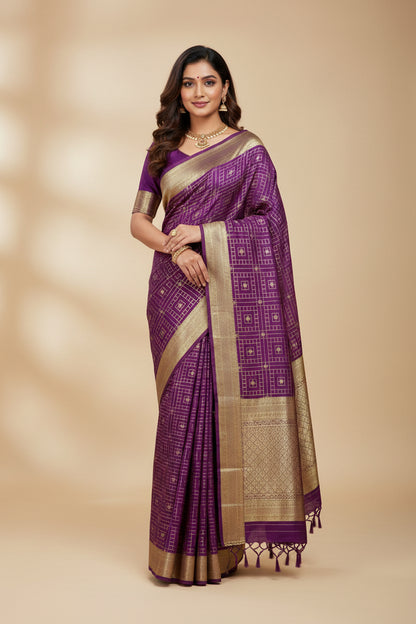 Pure Mysore Silk Saree.