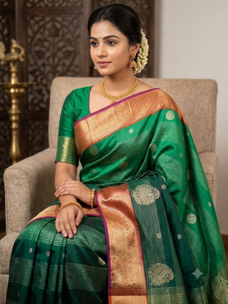 Pure Kanchipuram Silk Saree