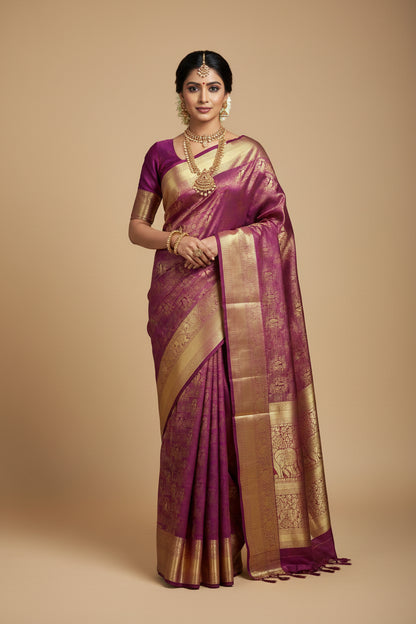 Pure Kanchipuram Silk Saree