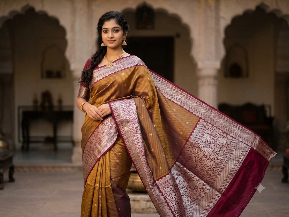 Pure Kanchipuram Silk Saree