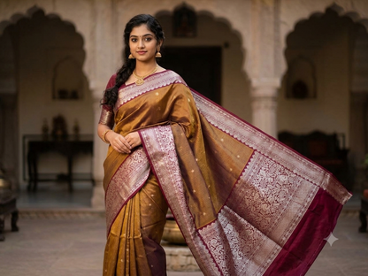 Pure Kanchipuram Silk Saree