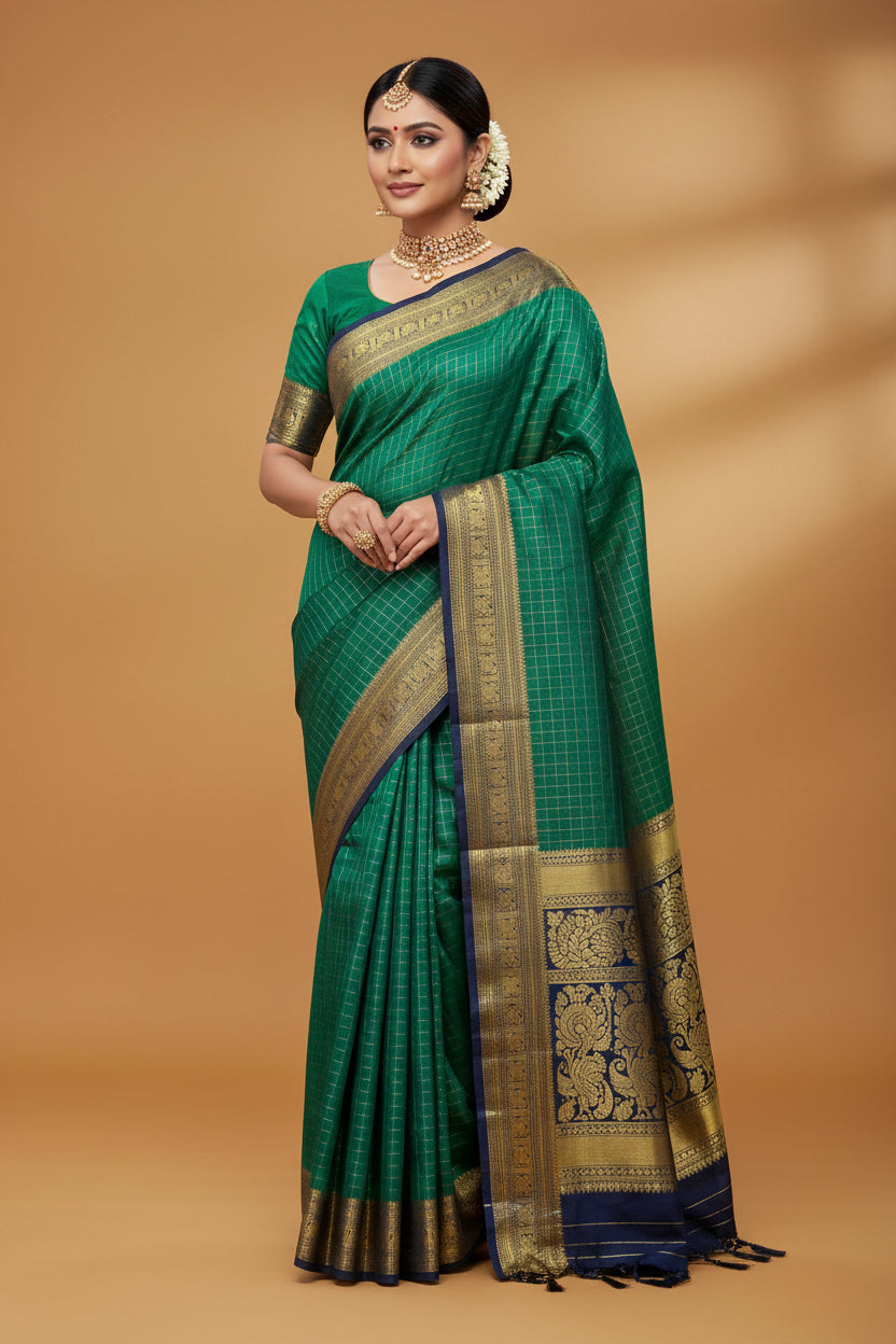 Pure Kanchipuram Silk Saree