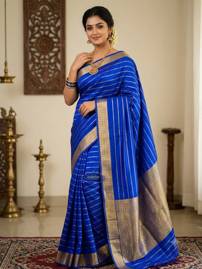 Pure Mysore Silk Saree ( 60 Grams )