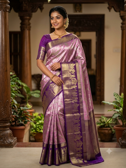 Pure Kanchipuram Silk Saree