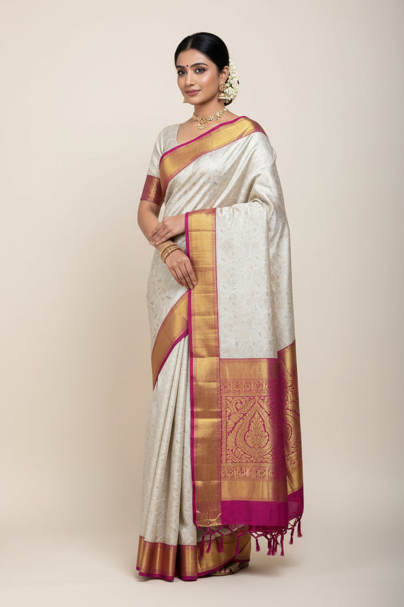 Pure Kanchipuram Silk Saree