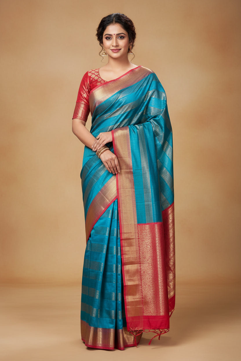 Pure Kanchipuram Silk Saree