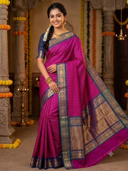 Pure Cotton Silk Saree