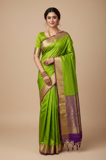 Pure Mysore Silk Saree.