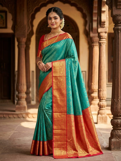Pure Kanchipuram Silk Saree