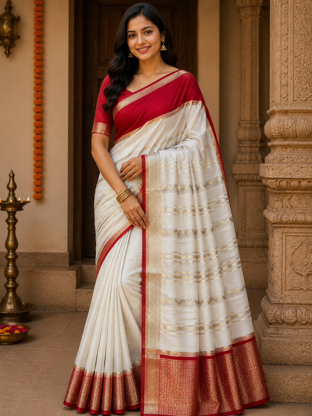 Artificial / Mix Crape Sarees