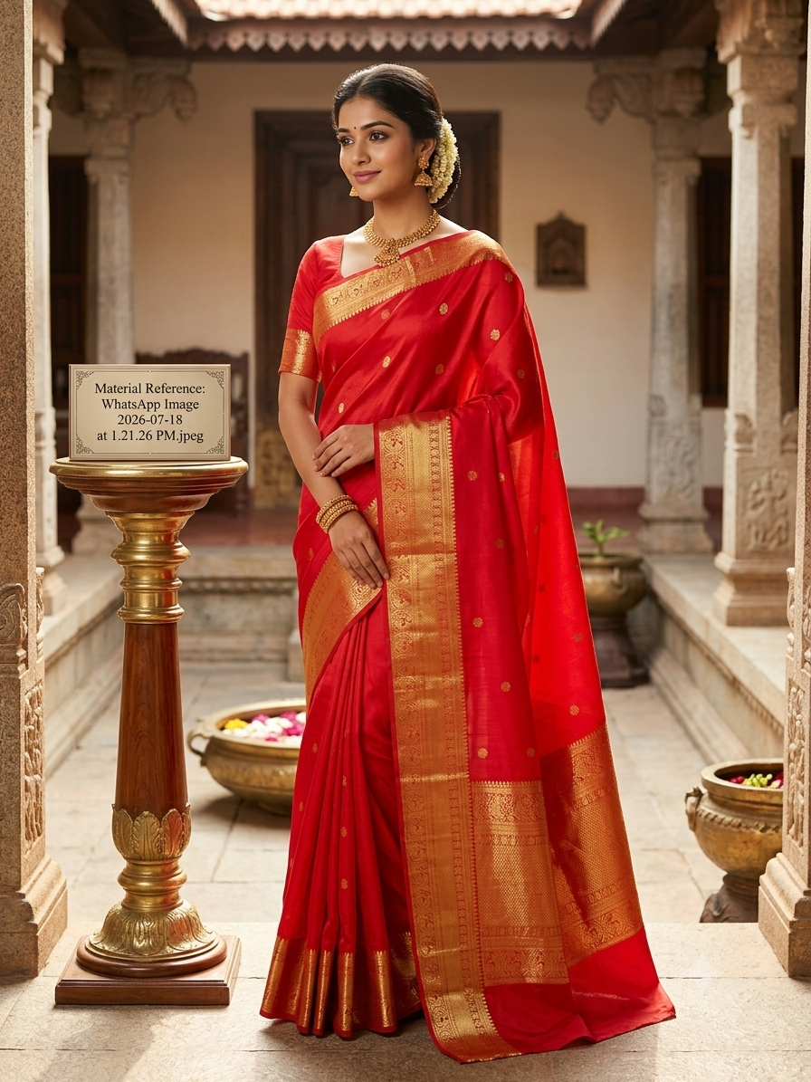 Pure Kanchipuram Silk Saree