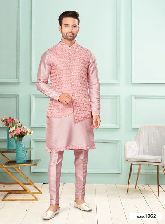 Kurta Pyjama With Jacket