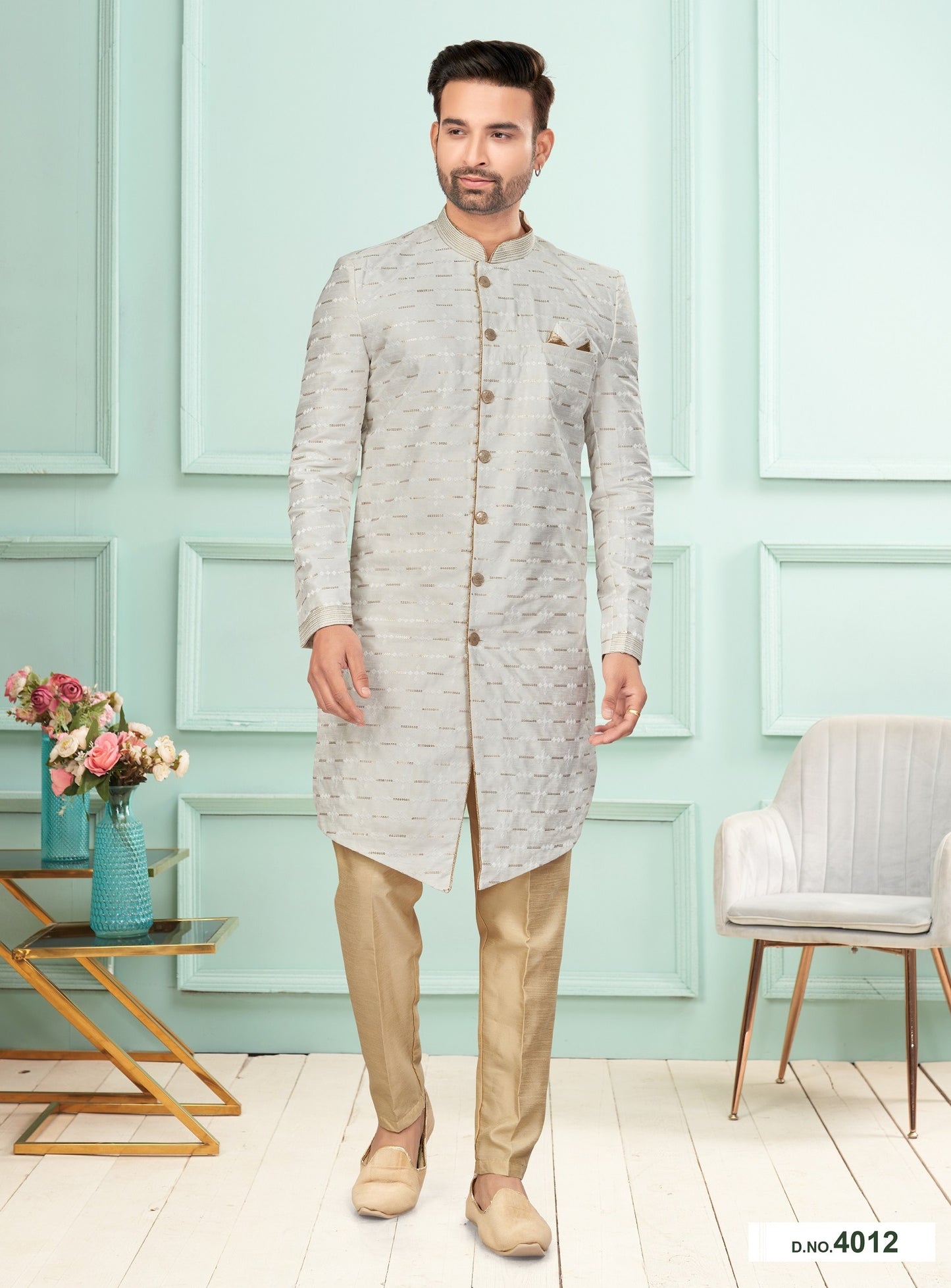 Kurta Pyjama With Jacket
