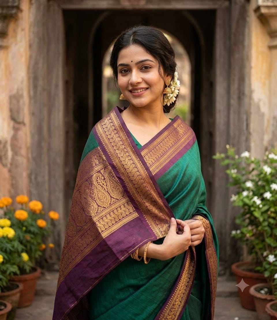 Pure Cotton Silk Saree