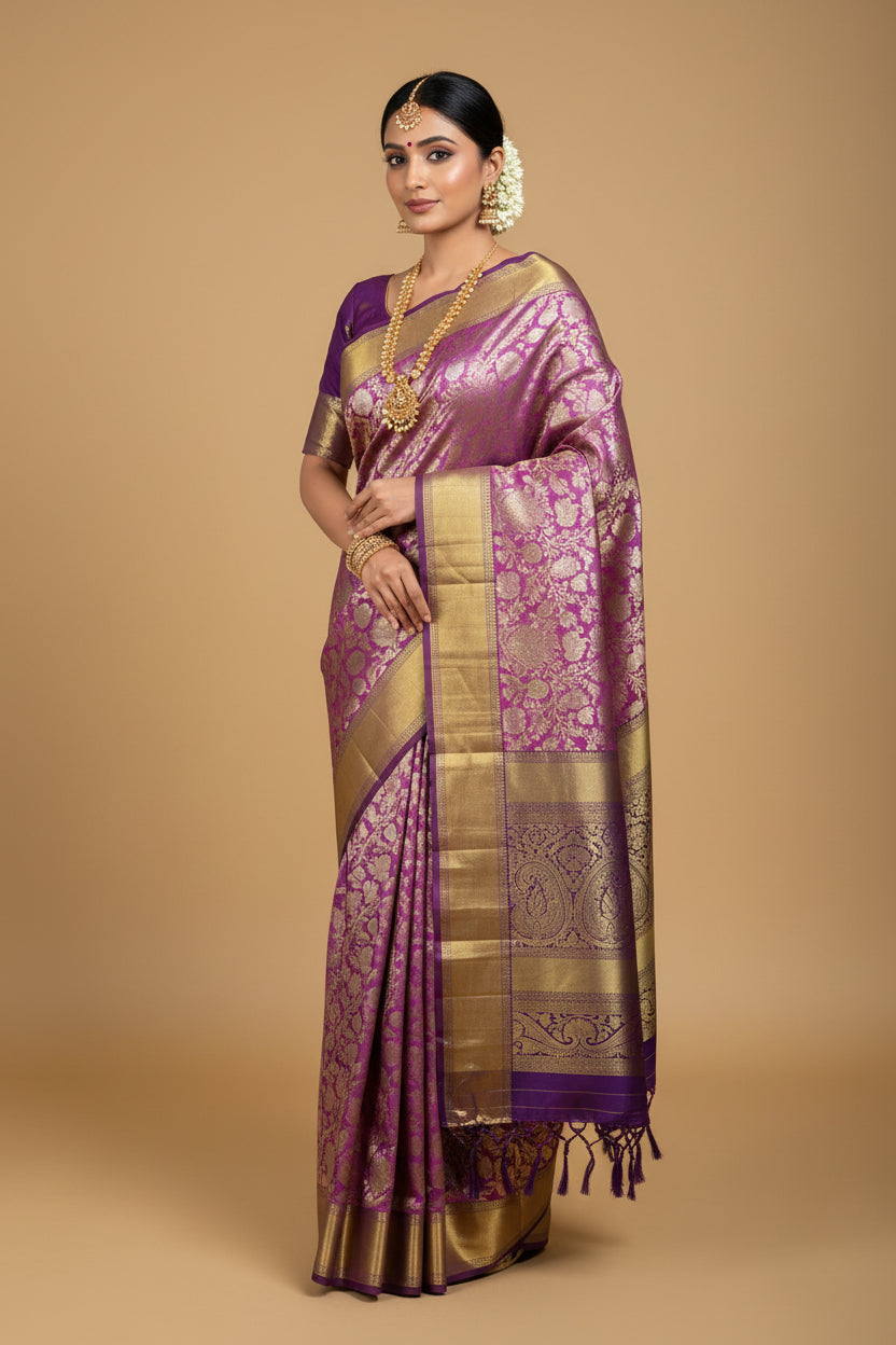 Pure Kanchipuram Silk Saree