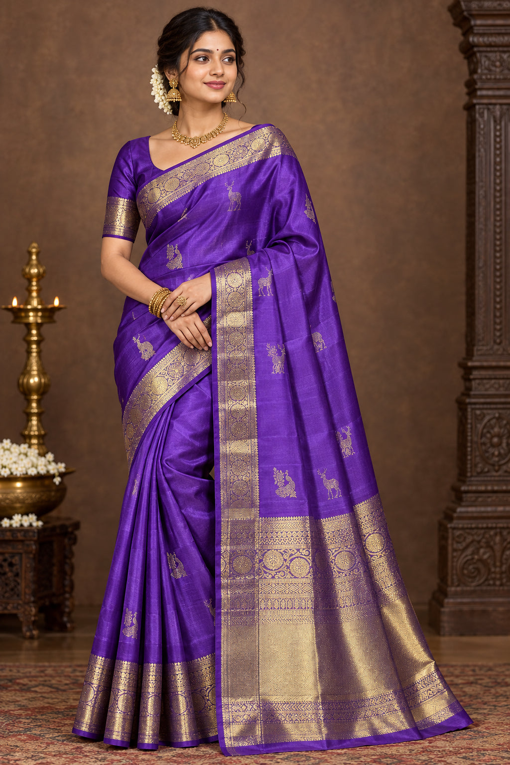 Pure Kanchipuram Silk Saree