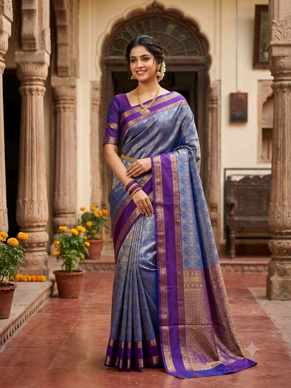Pure Kanchipuram Silk Saree