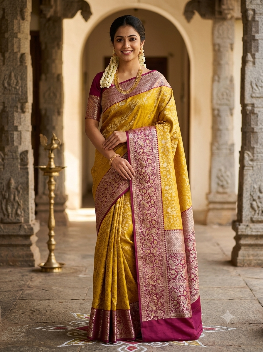 Pure Kanchipuram Silk Saree
