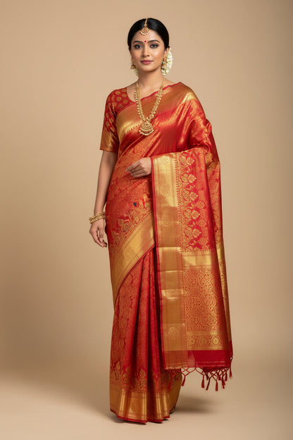 Pure Kanchipuram Silk Saree