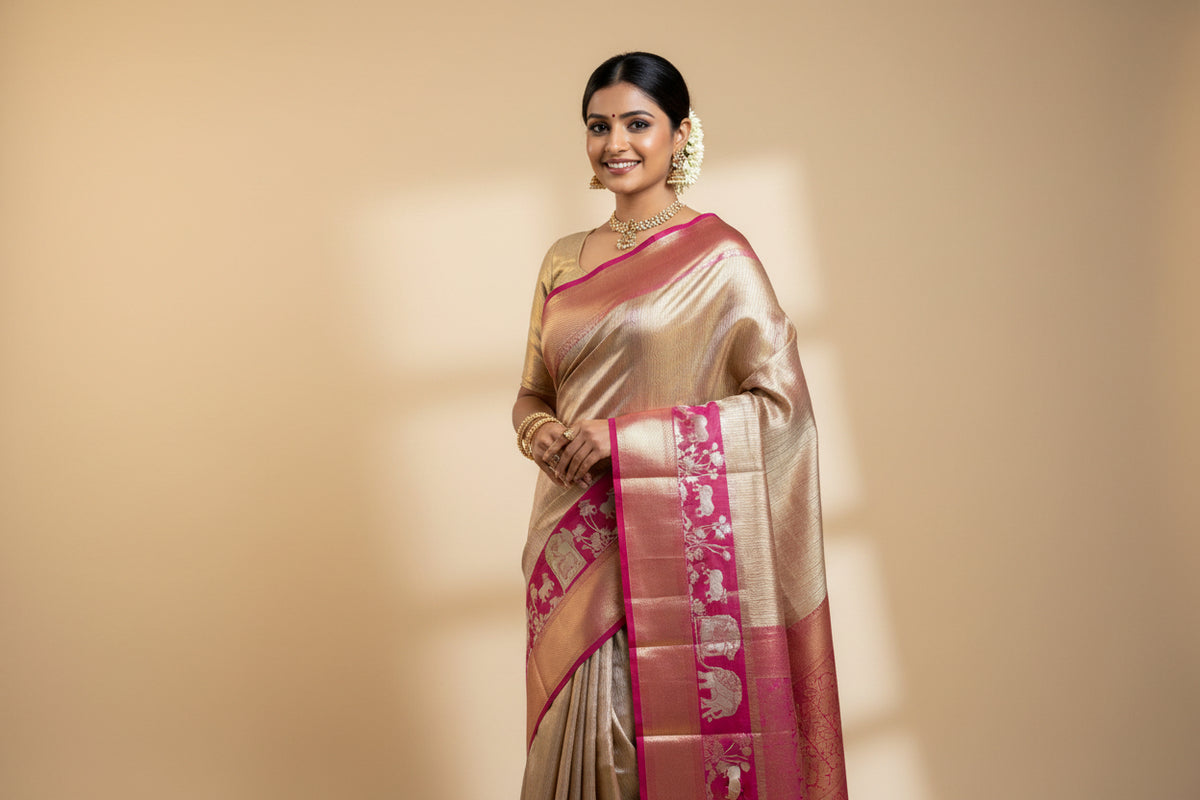 Pure Kanchipuram Silk Saree