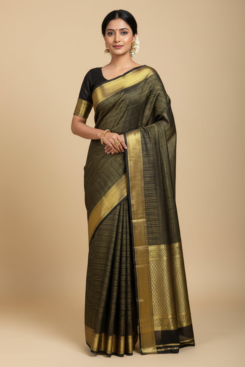 Pure Mysore Silk Saree.
