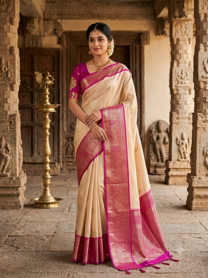 Kanchi Mix Silk Saree