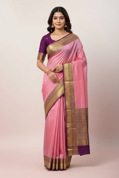 Pure Mysore Silk Saree.