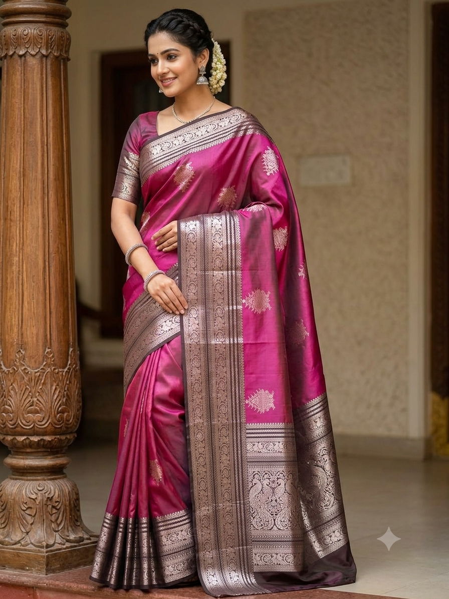 Pure Kanchipuram Silk Saree