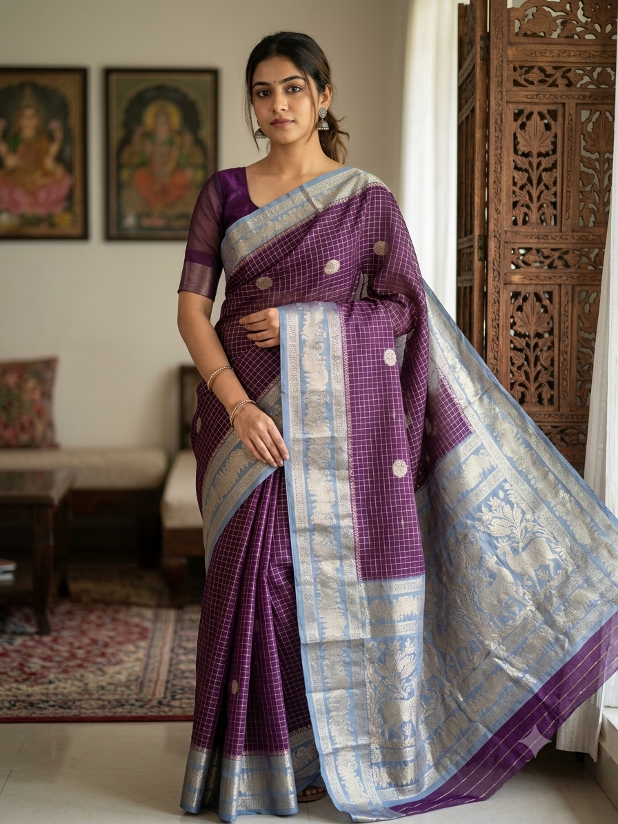 Artificial / Mix Crape Sarees