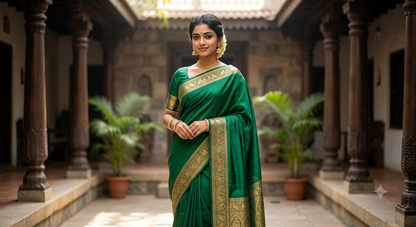 Pure Mysore Silk Saree.