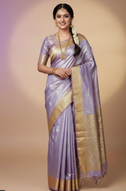 Kanchi Mix Silk Saree