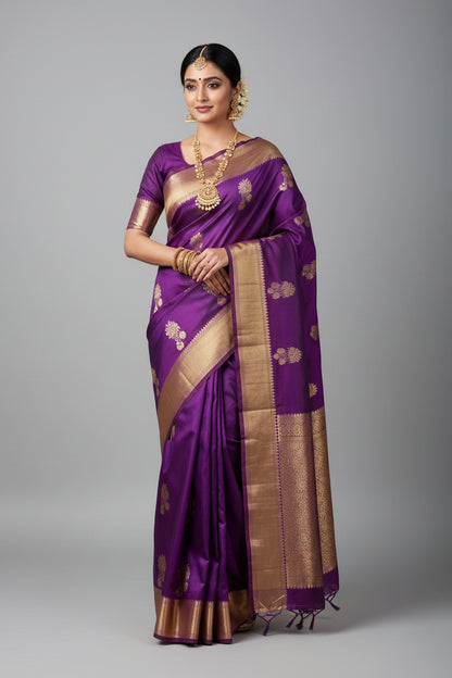 Kanchi Mix Silk Saree