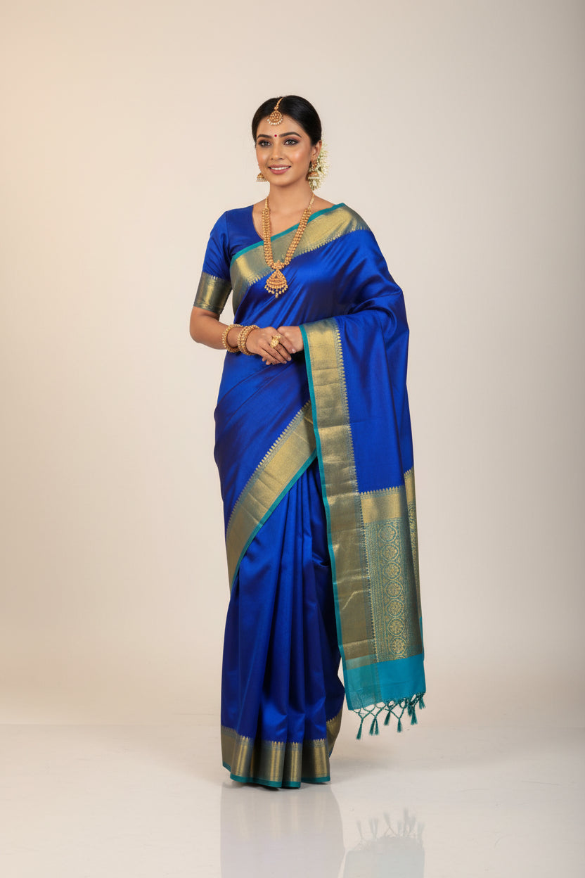 Pure Mysore Silk Saree.