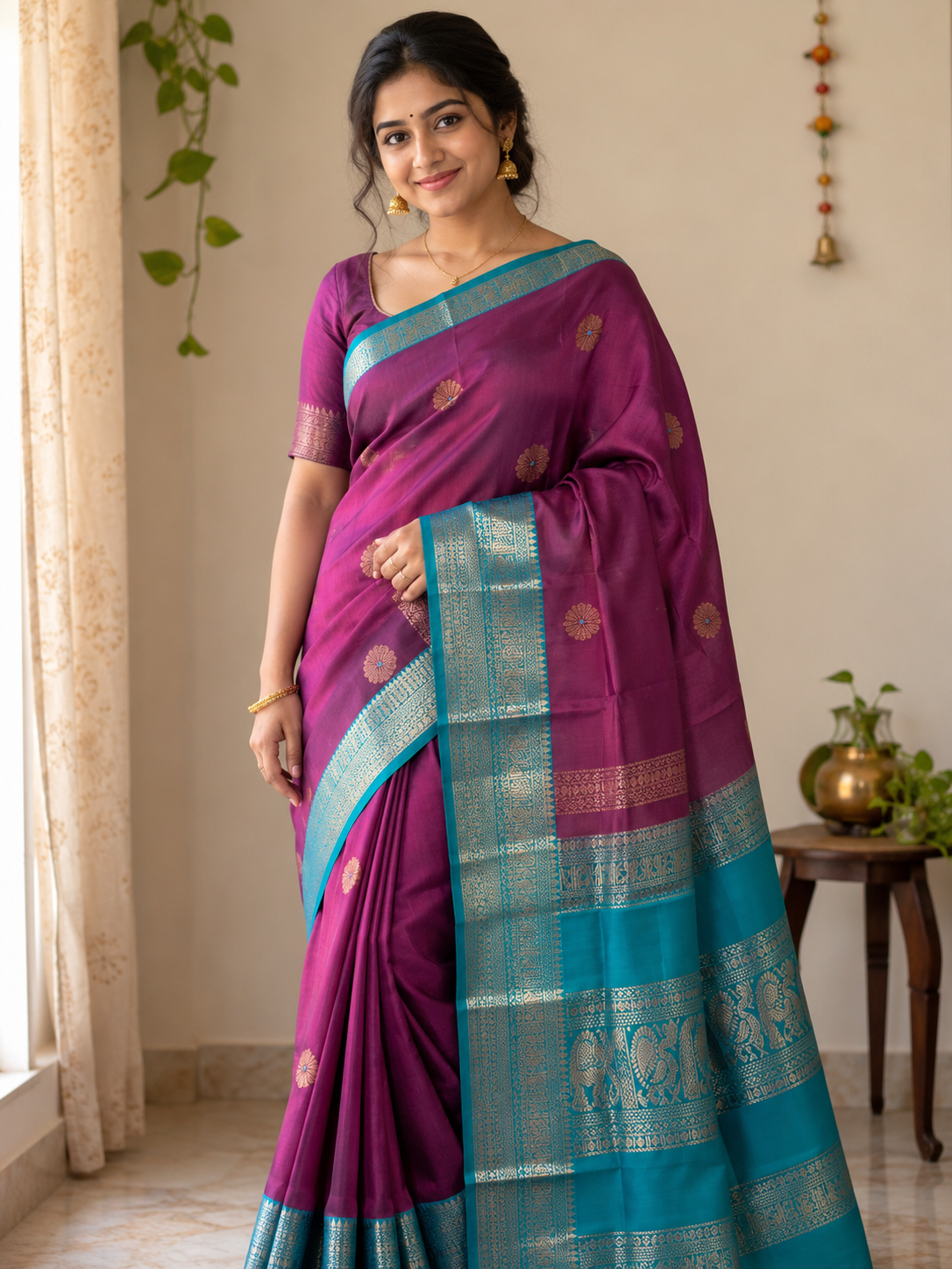 Pure Kanchipuram Silk Saree