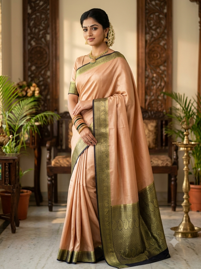 Pure Mysore Silk Saree ( 60 Grams )