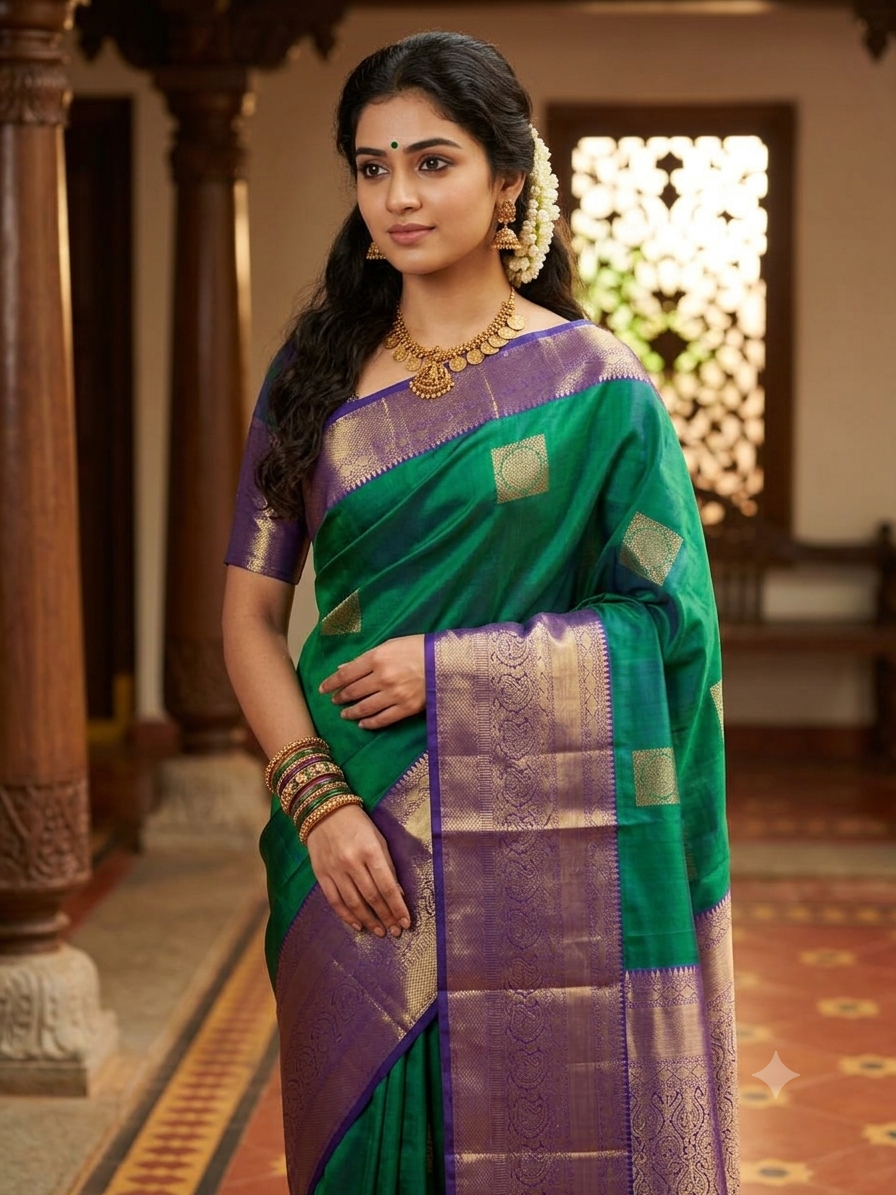 Pure Kanchipuram Silk Saree