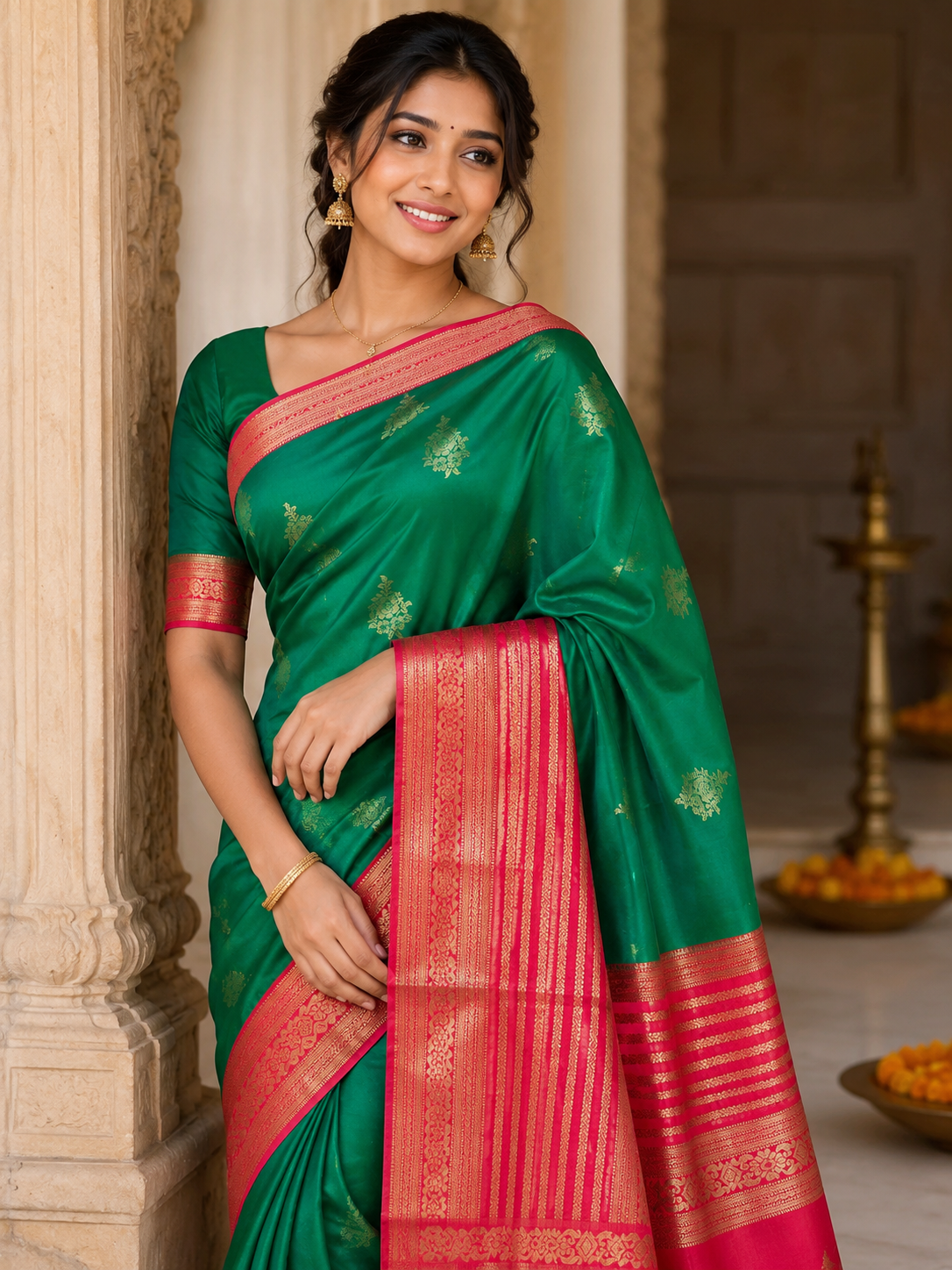Pure Kanchipuram Silk Saree