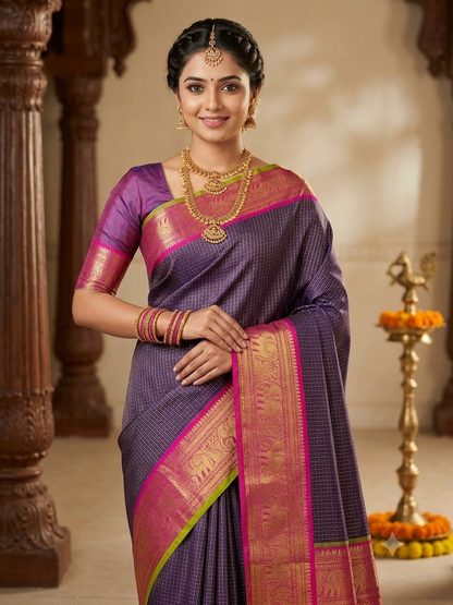 Pure Kanchipuram Silk Saree