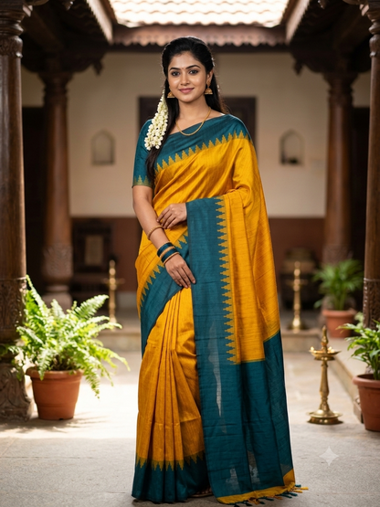 Pure Cotton Silk Saree