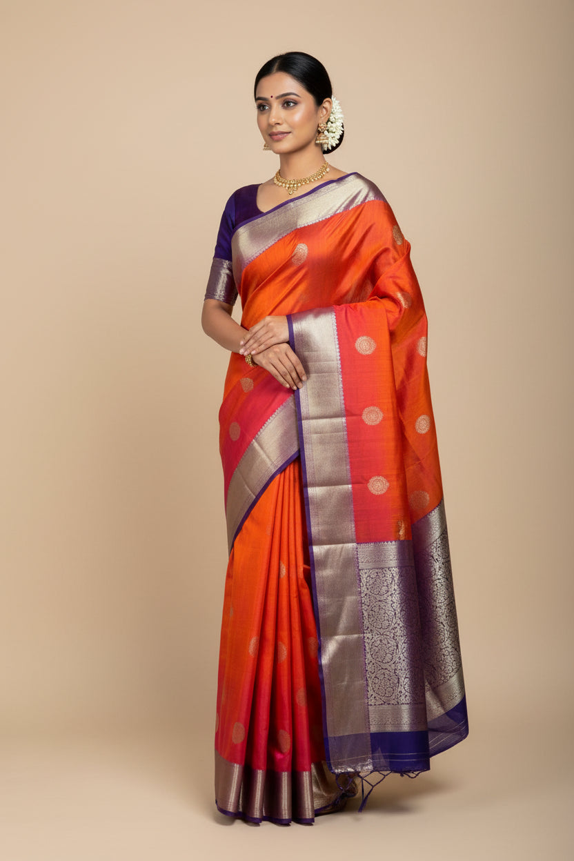 Pure Kanchipuram Silk Saree