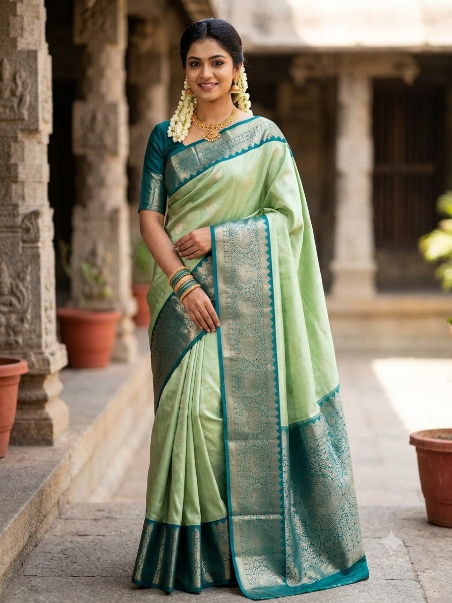 Pure Kanchipuram Silk Saree