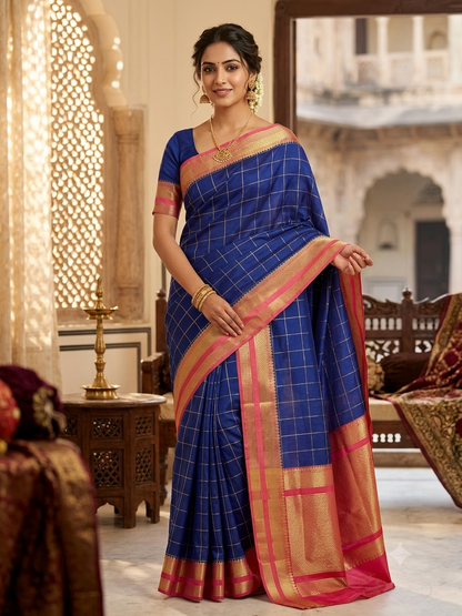 Pure Mysore Silk Saree.